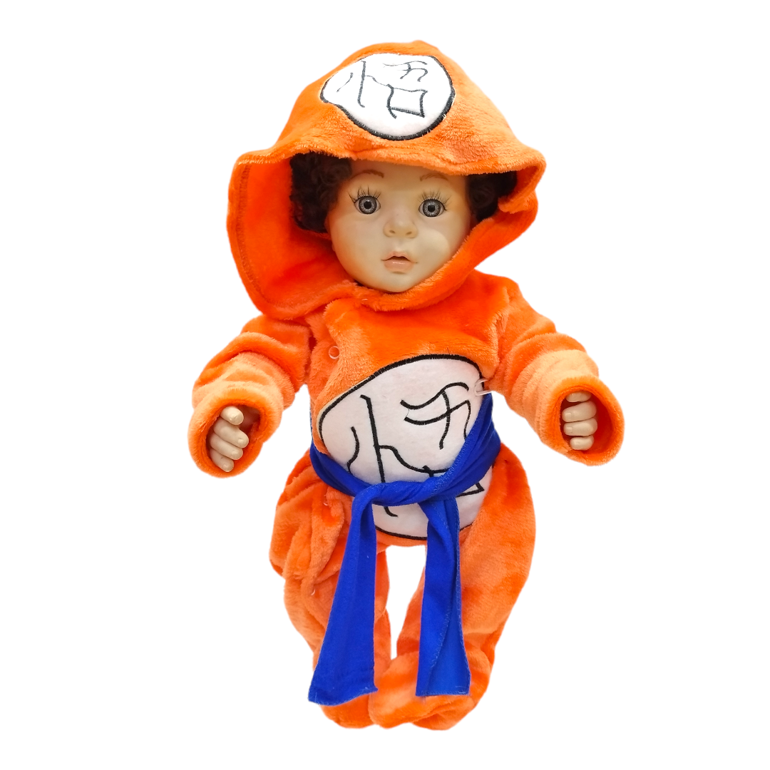 Mameluco Suavecito Para Bebé Mod. Goku 0 Hasta 12 Meses