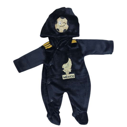 Mameluco Suavecito Y Calientito Bordado Selección Mexicana