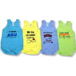 4 Pack Pañaleros Tipo Camiseta lisos o estampados para bebé tallas 0 hasta 48 meses