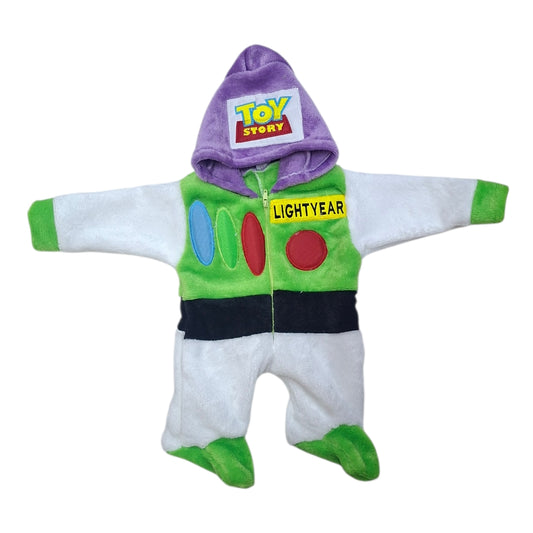 Disfraz Mameluco Suave Bordado Buzz Lightyear Toy Story para Bebé