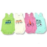 4 Pack Pañaleros Tipo Camiseta lisos o estampados para bebé tallas 0 hasta 48 meses