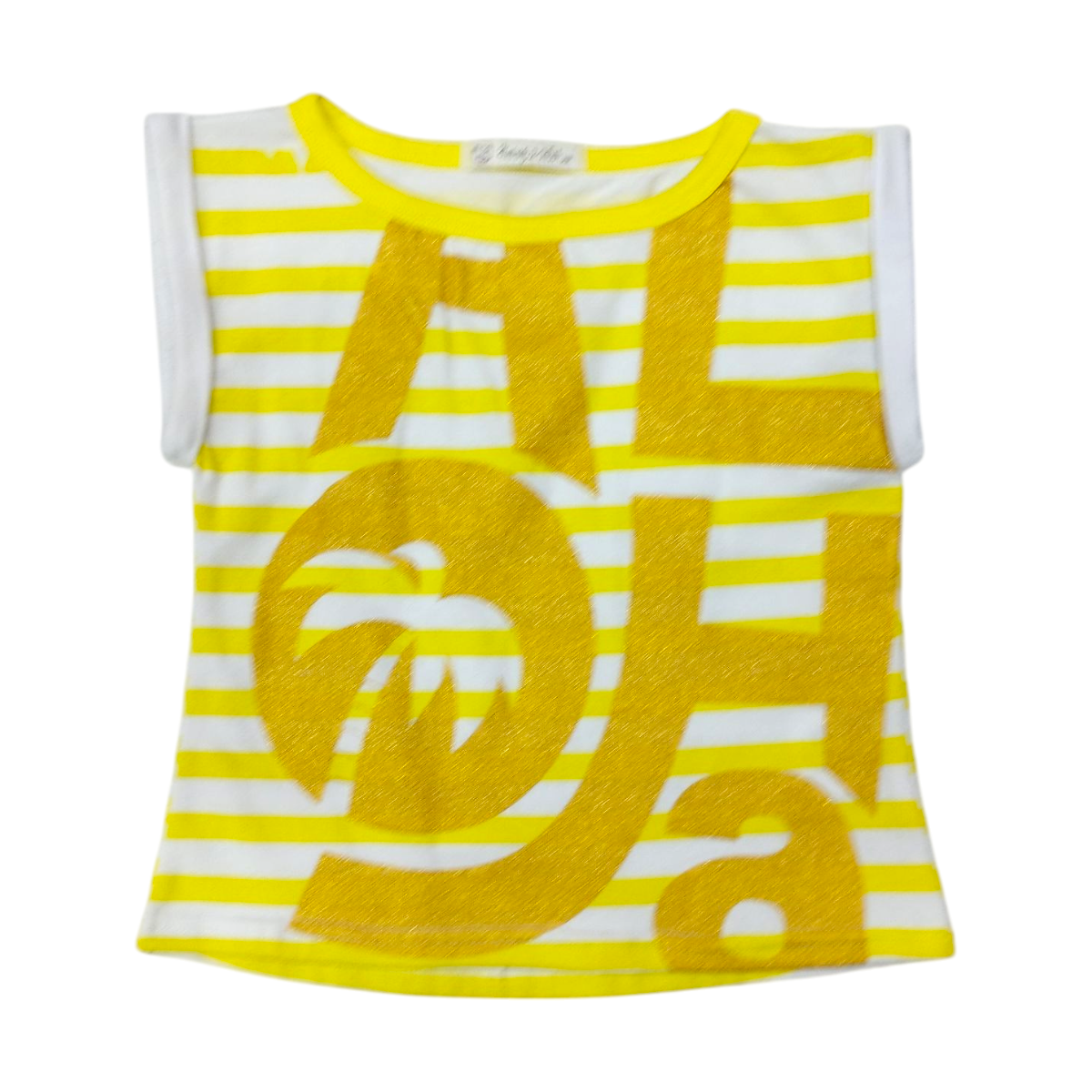 Conjunto Niña 3 Pzs 2-6 Años: Blusas y Short Mezclilla Bordado Palmera