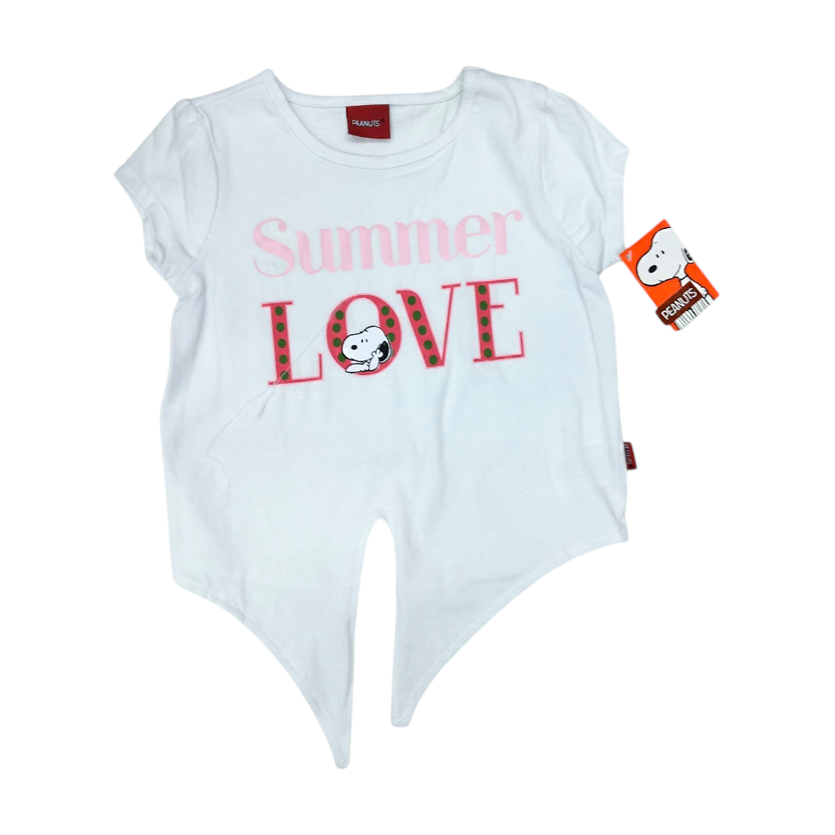 Conjunto Verano Niña 2 Pzs: Blusa Snoopy + Short Cereza