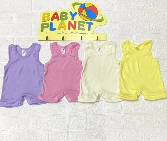 4 Pzas Pañaleros Tipo Short Colores Pastel Y 100% Algodón