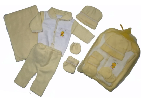 Set De Bienvenida Para Recién Nacido (con 6 Piezas).
