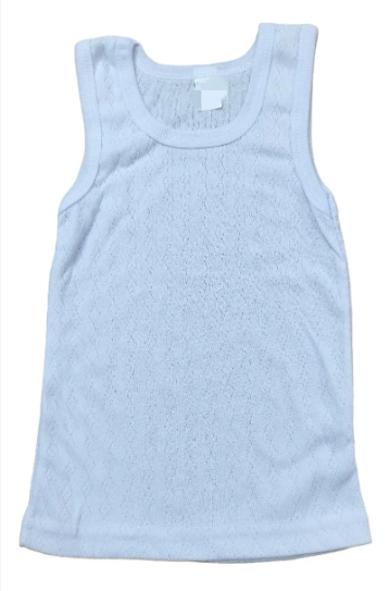 6 Pack Camiseta Tirantes 100% Algodón Niños 2 A 12 Años