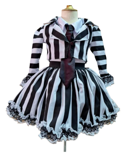 Disfraz Beetlejuice para Niñas · Halloween y Día de Muertos