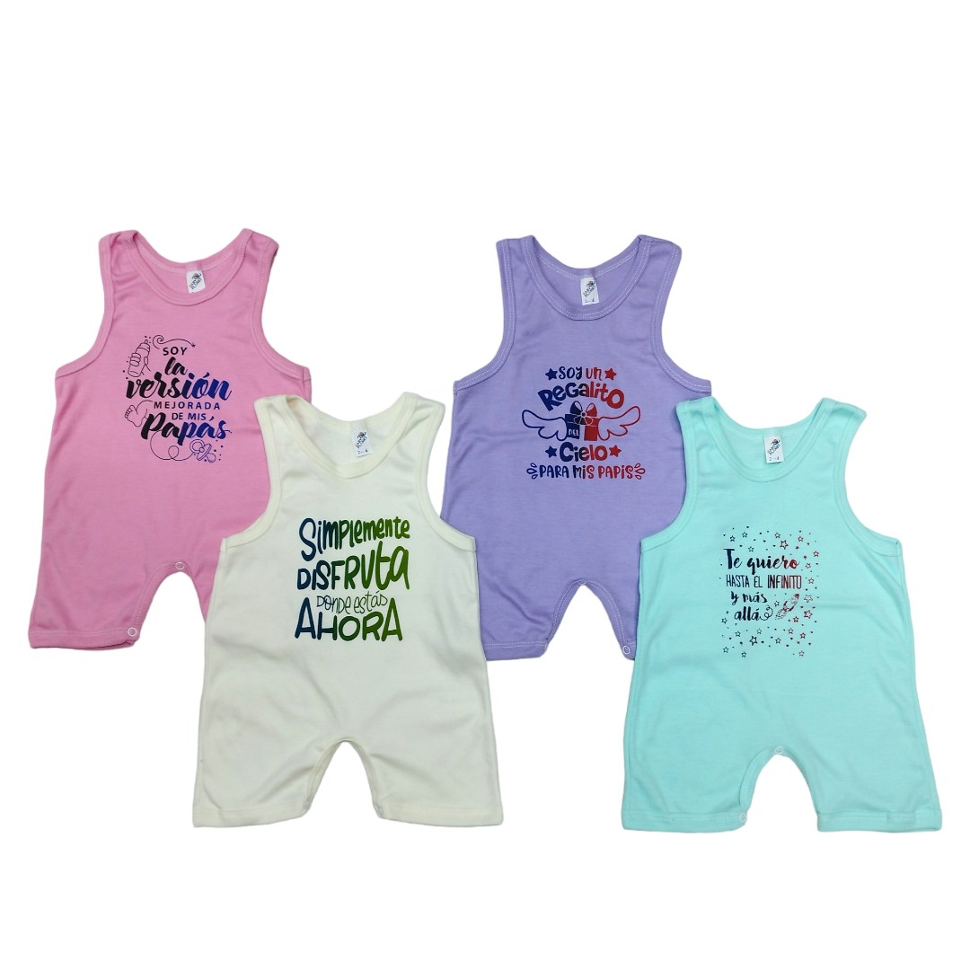 4 Pack Pañaleros Tipo Short Estampados Bebé O Niño, 2-4 Años.