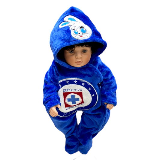 Kit Bienvenida Recién Nacido O Bebés, Fútbol Mexicano Cruz Azul