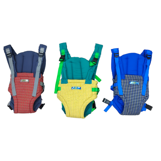 Canguro Porta Bebé Acolchonado Y Reforzado Doble Vista Bebé