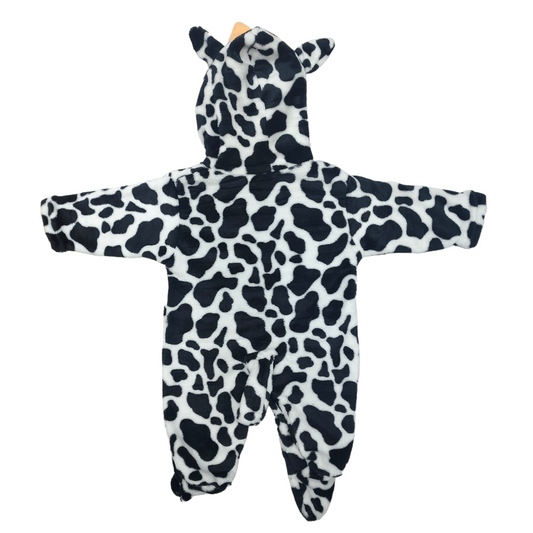 Mameluco o mono para bebé con tiernos bordados de VAQUITA 3 a 9 meses