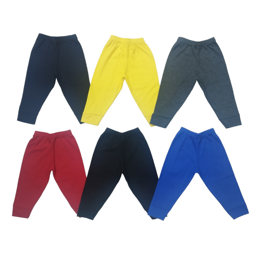 Set 6 pantalones colores fuertes e intensos, 0 a 4 años