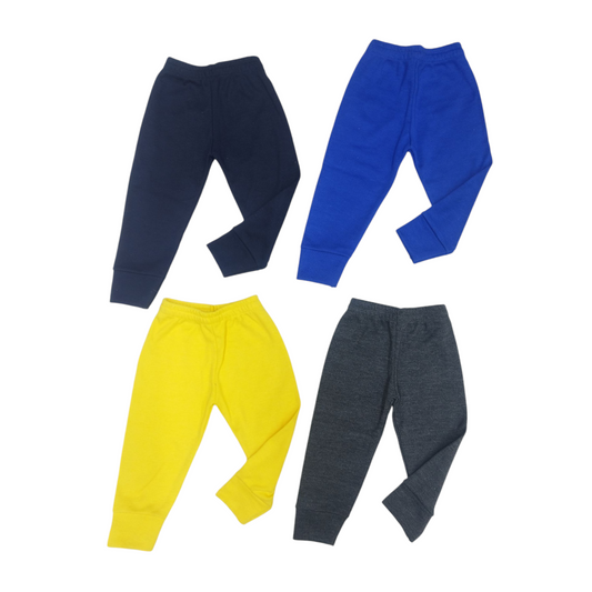 Set 4 pantalones colores fuertes e intensos, 0 a 4 años