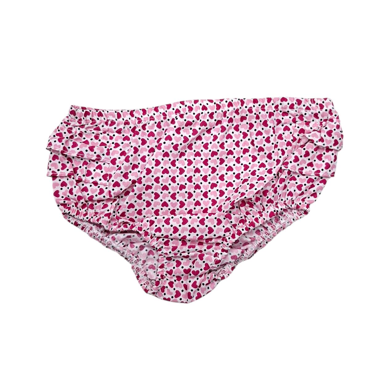 Set Bebé Niña 2 Pzs: Vestido Blanco y Calzón 6M+