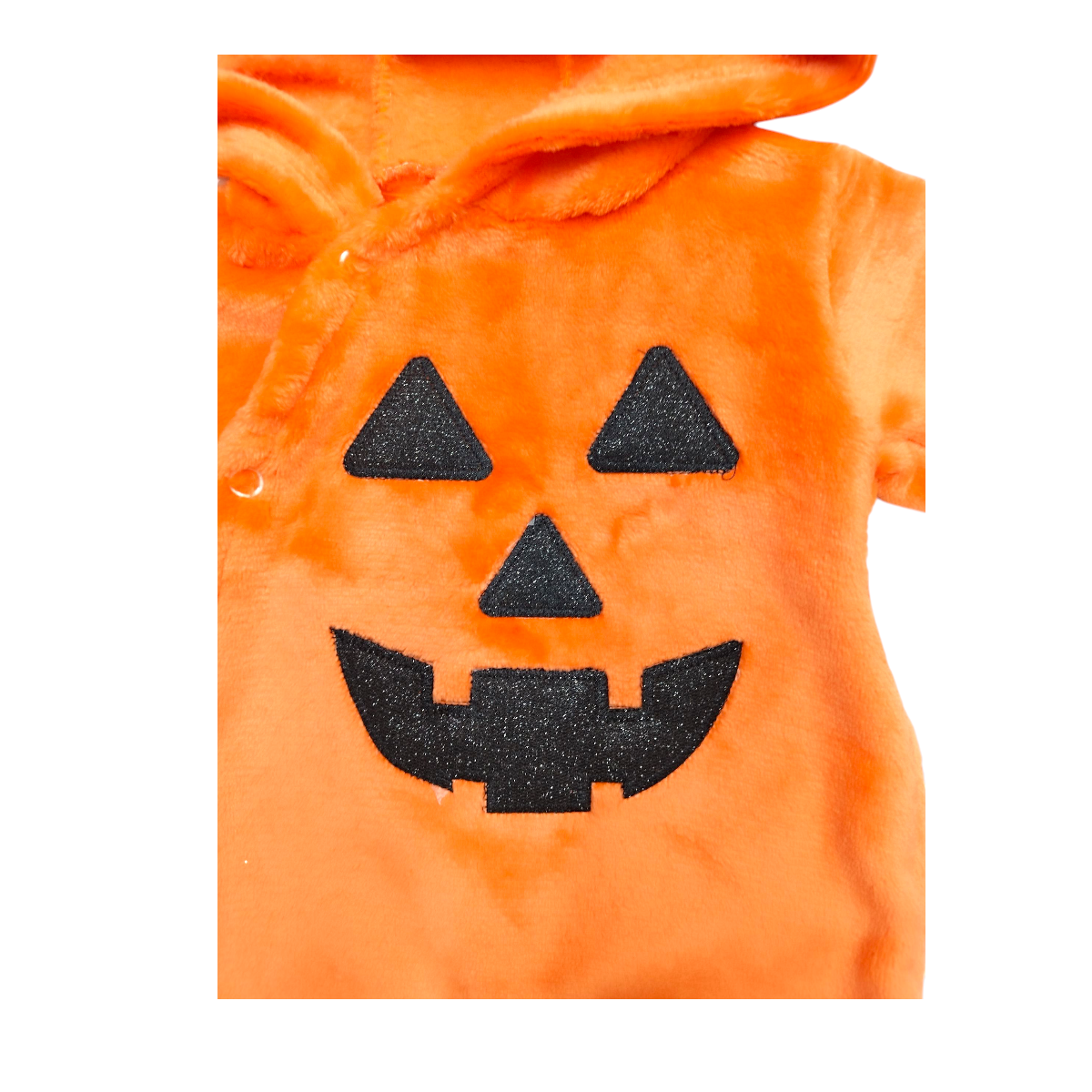 Mameluco Disfraz Halloween O Día De Muertos Bebé Mod. Calabacita