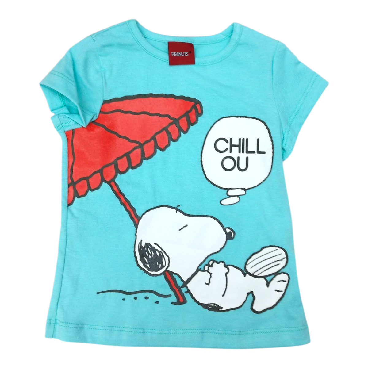 Conjunto Niña 3 Pzs 2-6 Años: Blusas y Short Mezclilla Bordado Snoopy