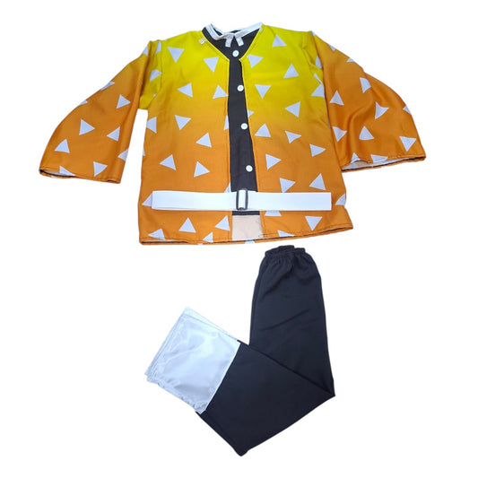 Disfraz anime DEMON SLAYER - ZENITSU AGATSUMA 10 a 16 años