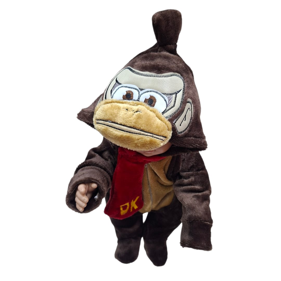 Disfraz Mameluco Suavecito Donkey Kong Película Mario Bros