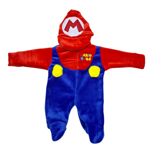 Disfraz Mameluco Suavecito Película Videojuego Mario Bros
