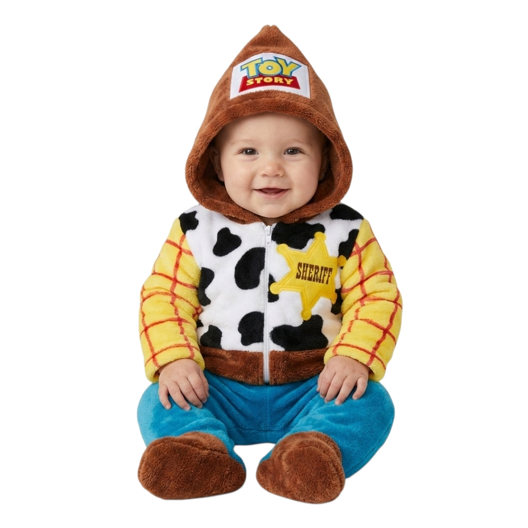 Mameluco con Gorro Suave Bordado Toy Story para Bebé · 0 a 12 Meses