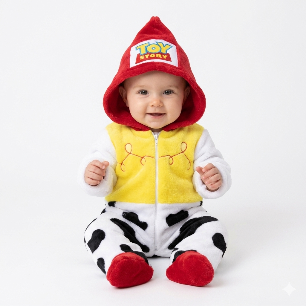 Mameluco con Gorro Suave Bordado Toy Story para Bebé · 0 a 12 Meses