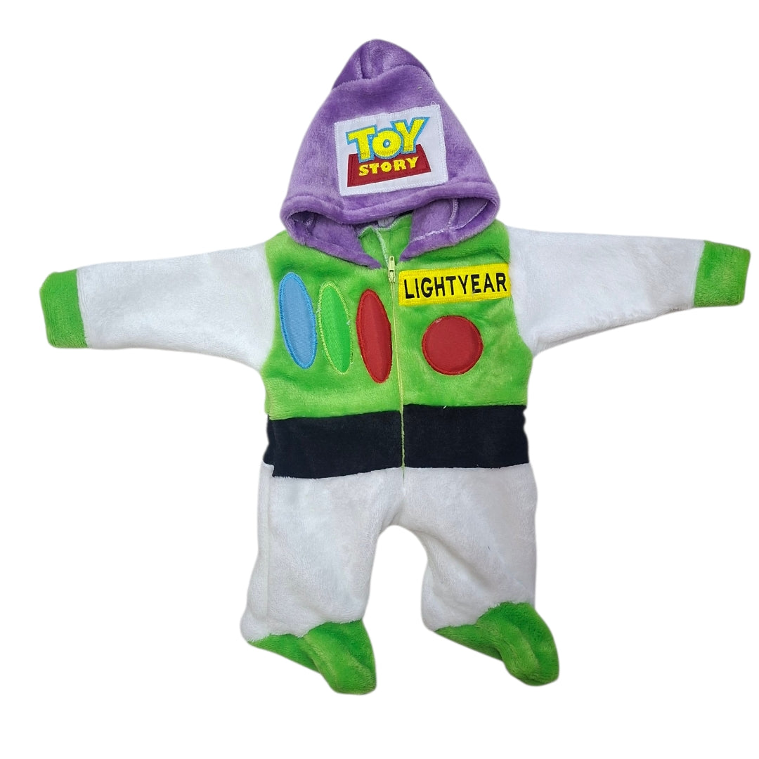 Set para Bebé Buzz Lightyear Toy Story Mameluco, Cobija y Almohada