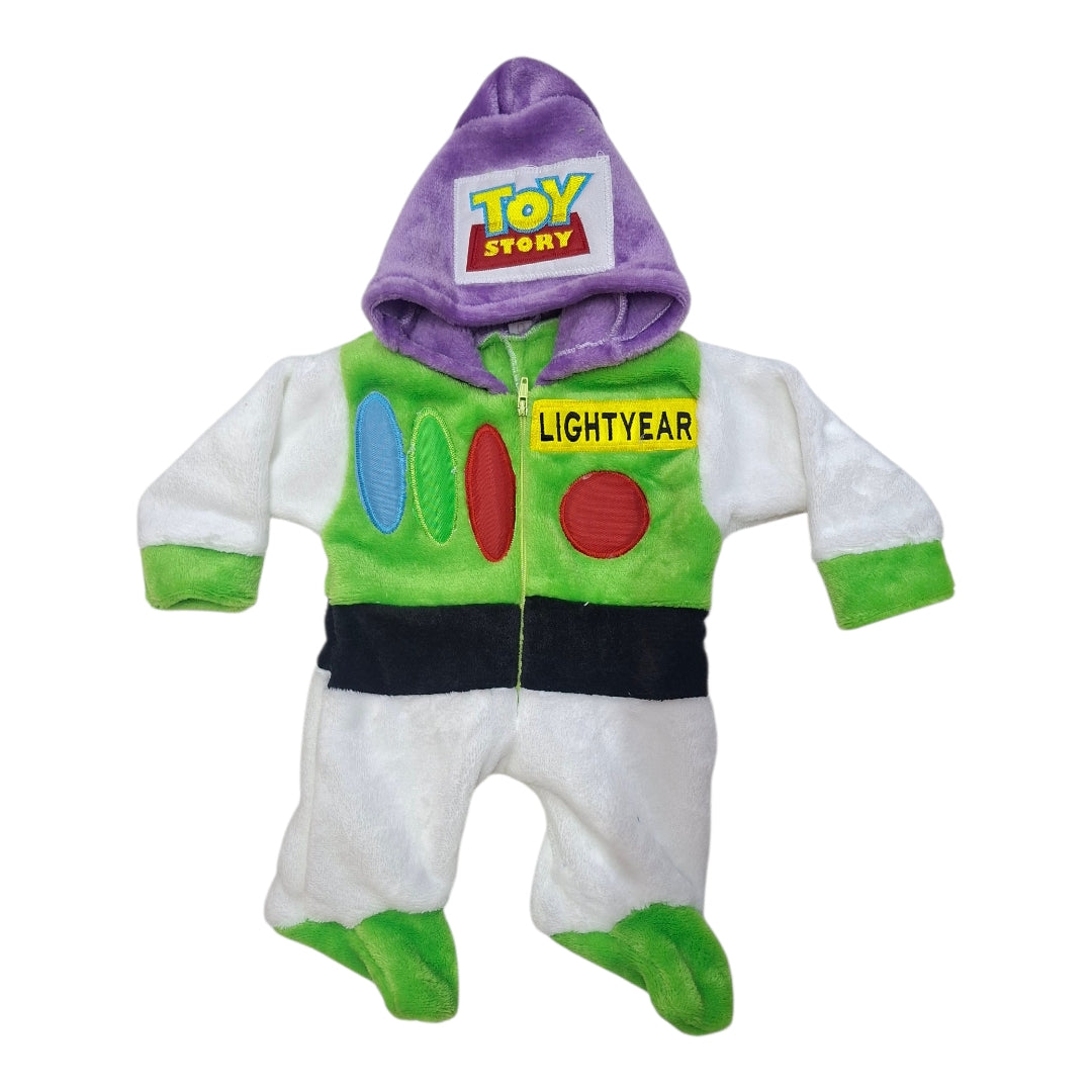 Set para Bebé Buzz Lightyear Toy Story Mameluco, Cobija y Almohada