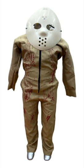 Disfraz Halloween O Día De Muertos Niños Mod. Jason 4 A 12a