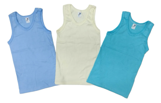 4 Pack Camisetas Lisas O Estampadas 100% Algodón 2 A 6 Años