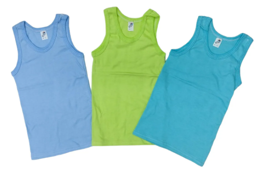4 Pack Camisetas Lisas O Estampadas 100% Algodón 2 A 6 Años