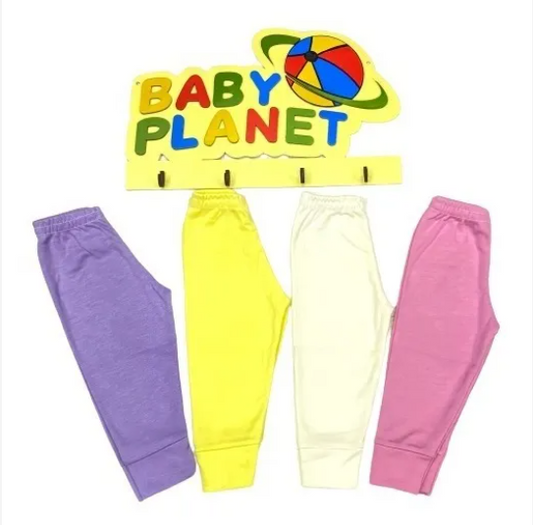 Juego 4 Pantalones colores pastel, bebés y niños de 0 a 4 años