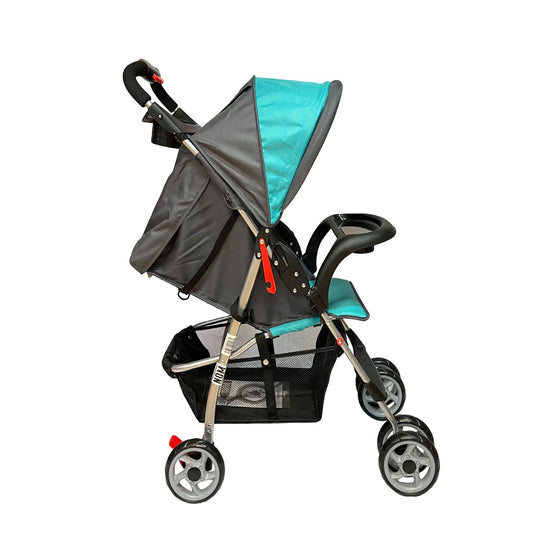 Carriola para bebés Ligera D2 LX Reclinable y plegable a 1 mano y 2 charolas porta bebidas
