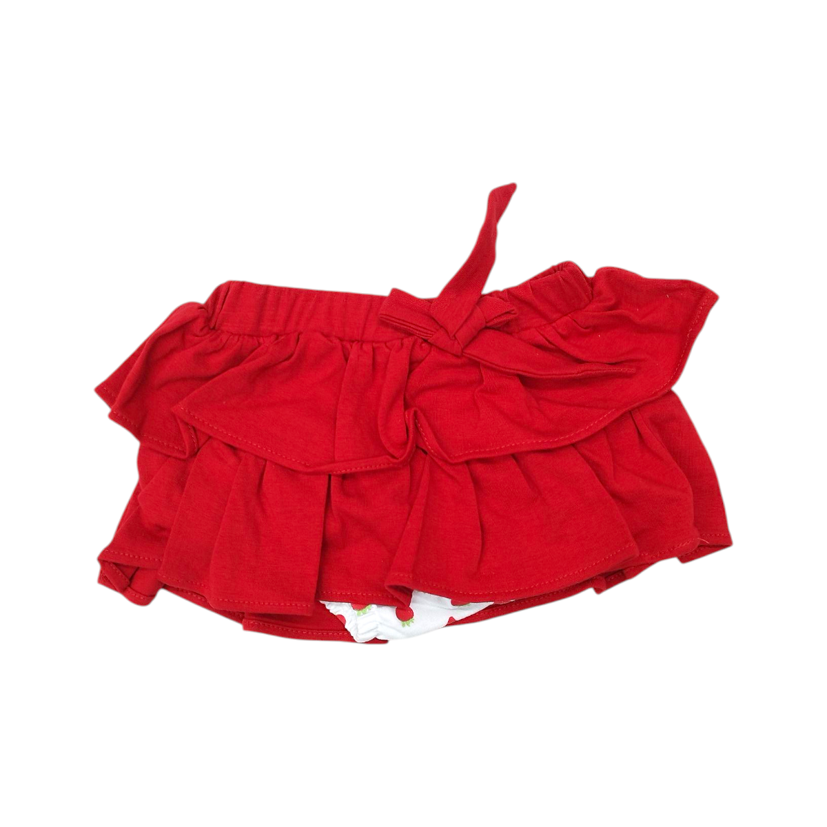 Conjunto Niña 2 Piezas 6M+ Blusa y Falda Rojo