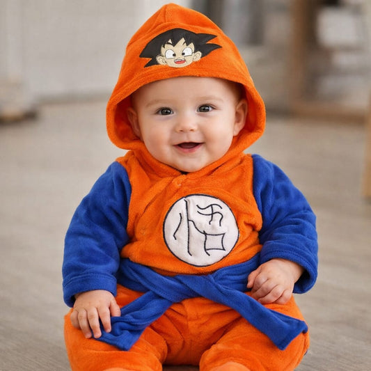 Mameluco Suavecito Para Bebé Mod. Goku 0 Hasta 12 Meses