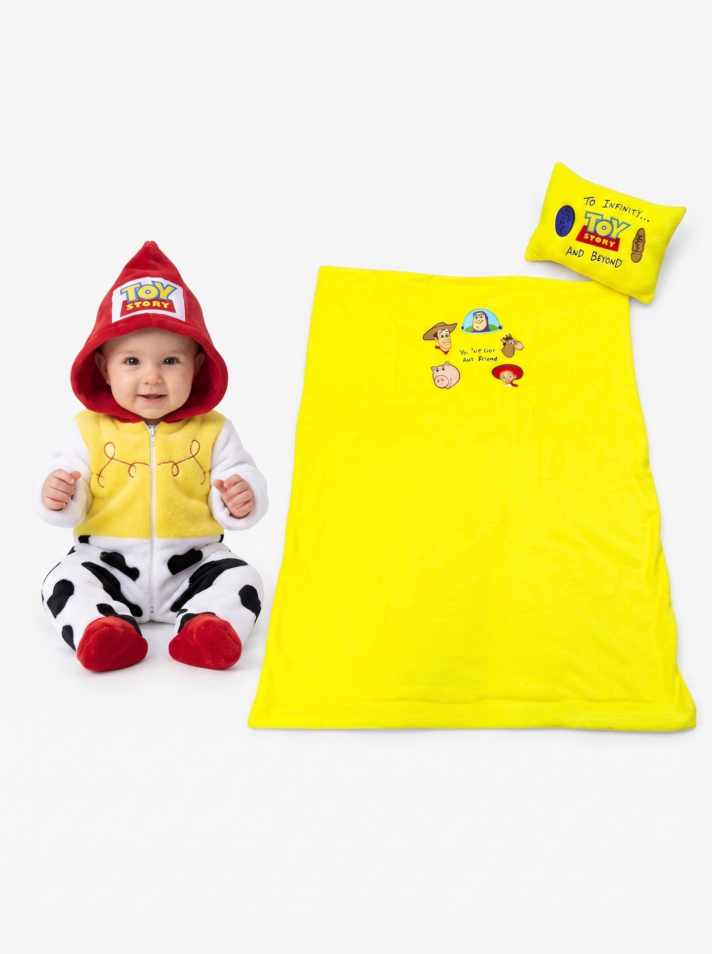 Set para Bebé Toy Story Mameluco, Cobija y Almohada