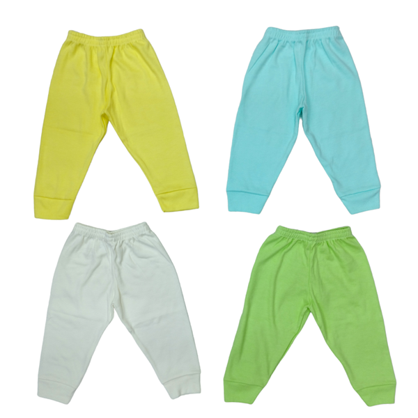 Juego 4 Pantalones colores pastel, bebés y niños de 0 a 4 años