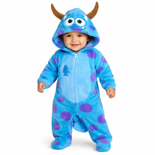 Mameluco Suavecito Para Bebé Sully Monster Inc. 3 A 9 Meses