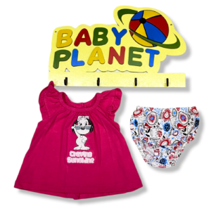 Vestido Batita Snoopy Sunshine · 2 Piezas