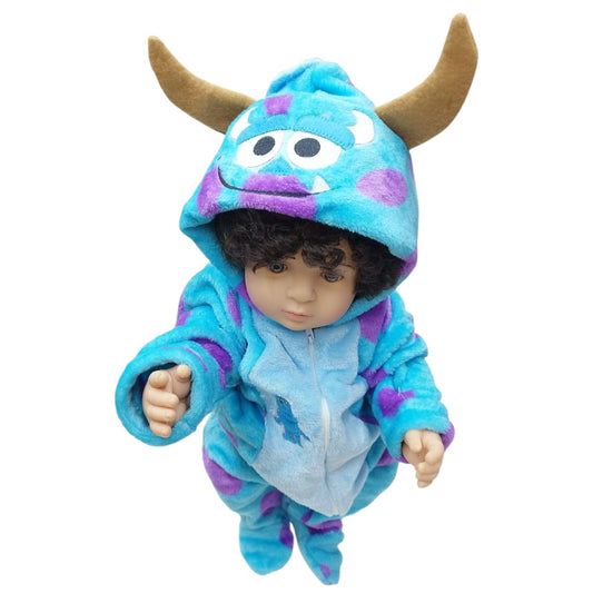 Mameluco Suavecito Para Bebé Sully Monster Inc. 3 A 9 Meses
