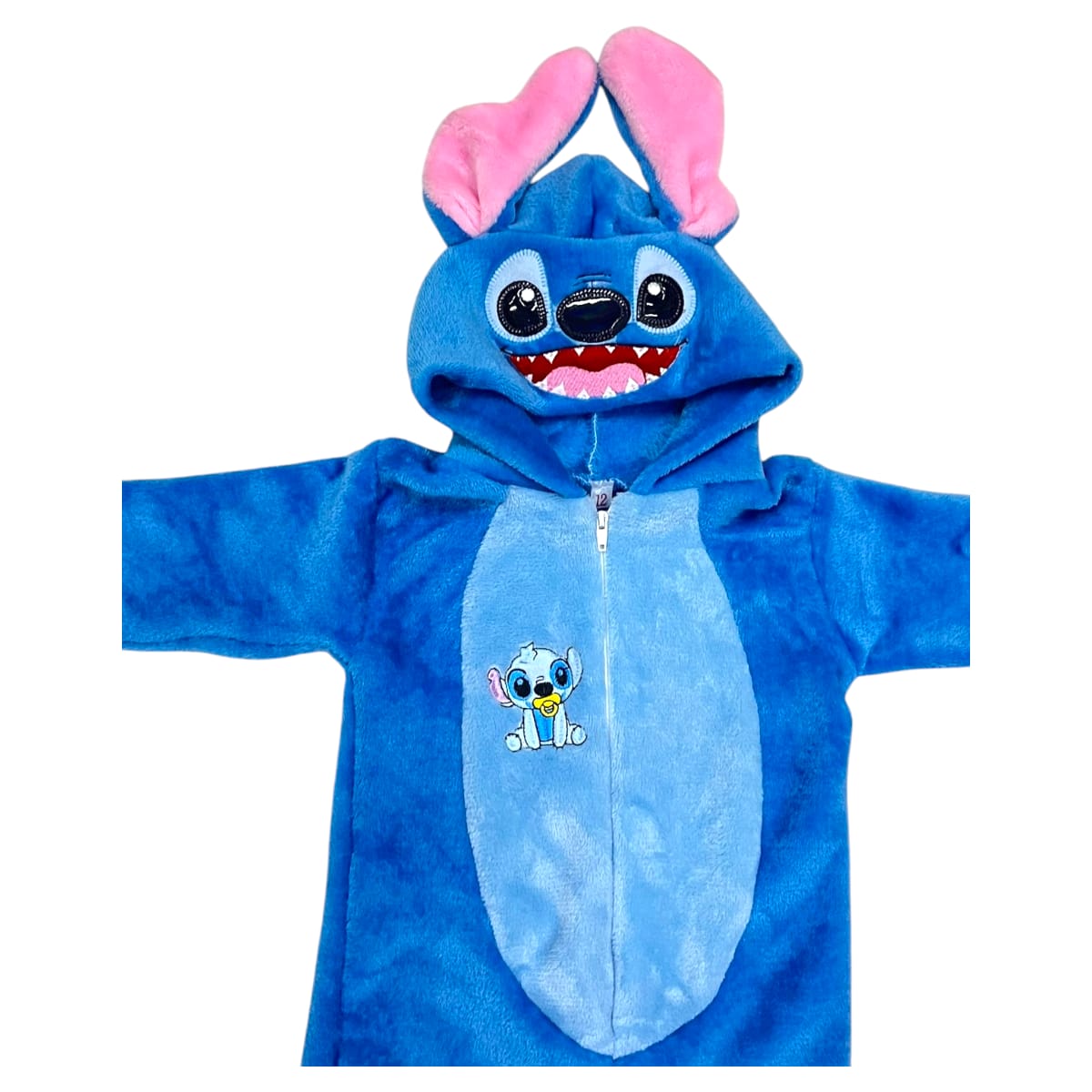 Mameluco Suavecito Y Bordado Stitch Disney Bebé