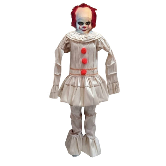 Disfraz Halloween O Día De Muertos Película It - Eso - Penny Wise Para Niños 4 A 12 Años