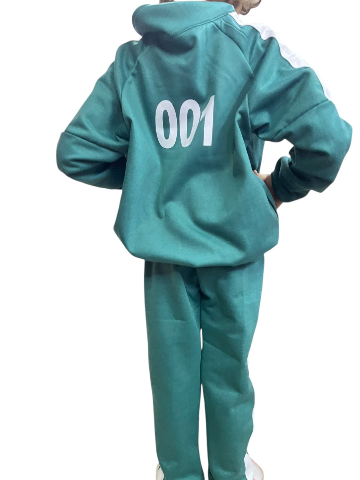 DISFRAZ HALLOWEEN O DIA DE MUERTOS PANTS JUGADOR DEL JUEGO DEL CALAMAR