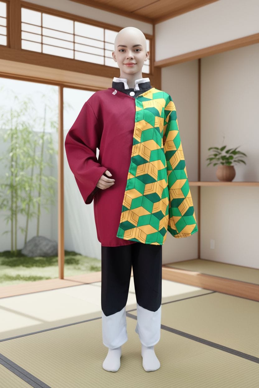 Disfraz anime DEMON SLAYER - GIYU TOMIOKA 10 a 16 años