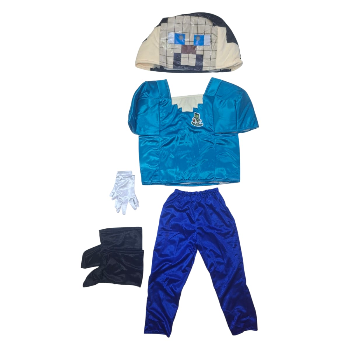 DISFRAZ PARA NIÑOS SERIE O VIDEOJUEGO ALDEANO MINECRAFT