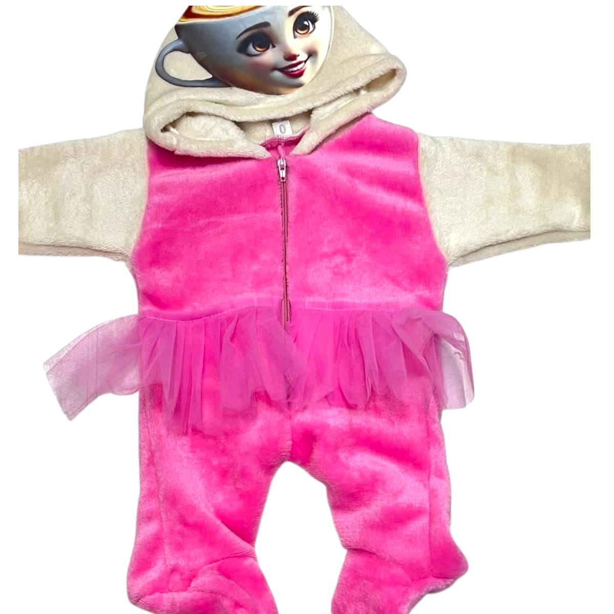 Mameluco disfraz serie o videos BALERINA CAPUCHINA bebé