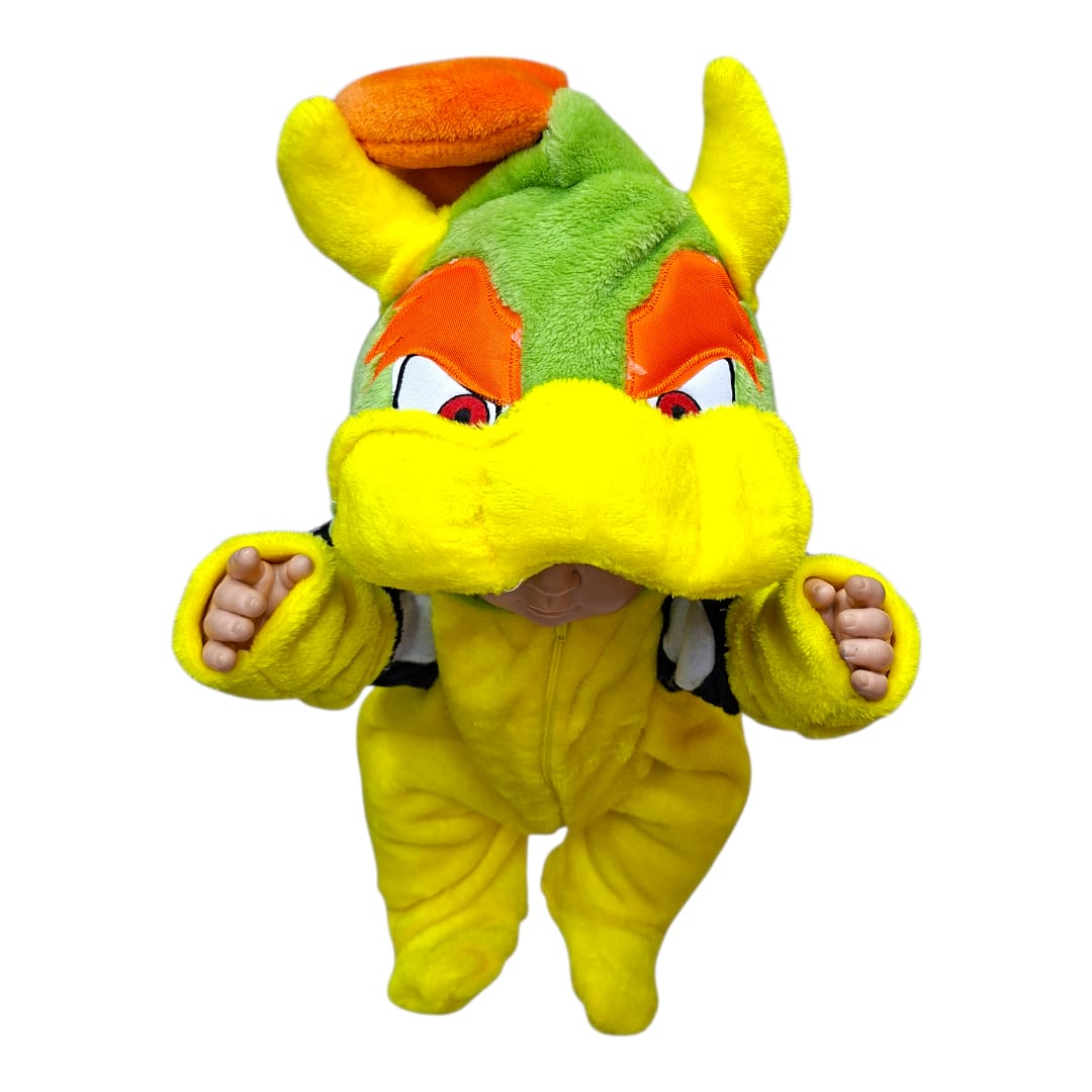 Disfraz Mameluco Villano Bowser Película O Juego Mario Bros