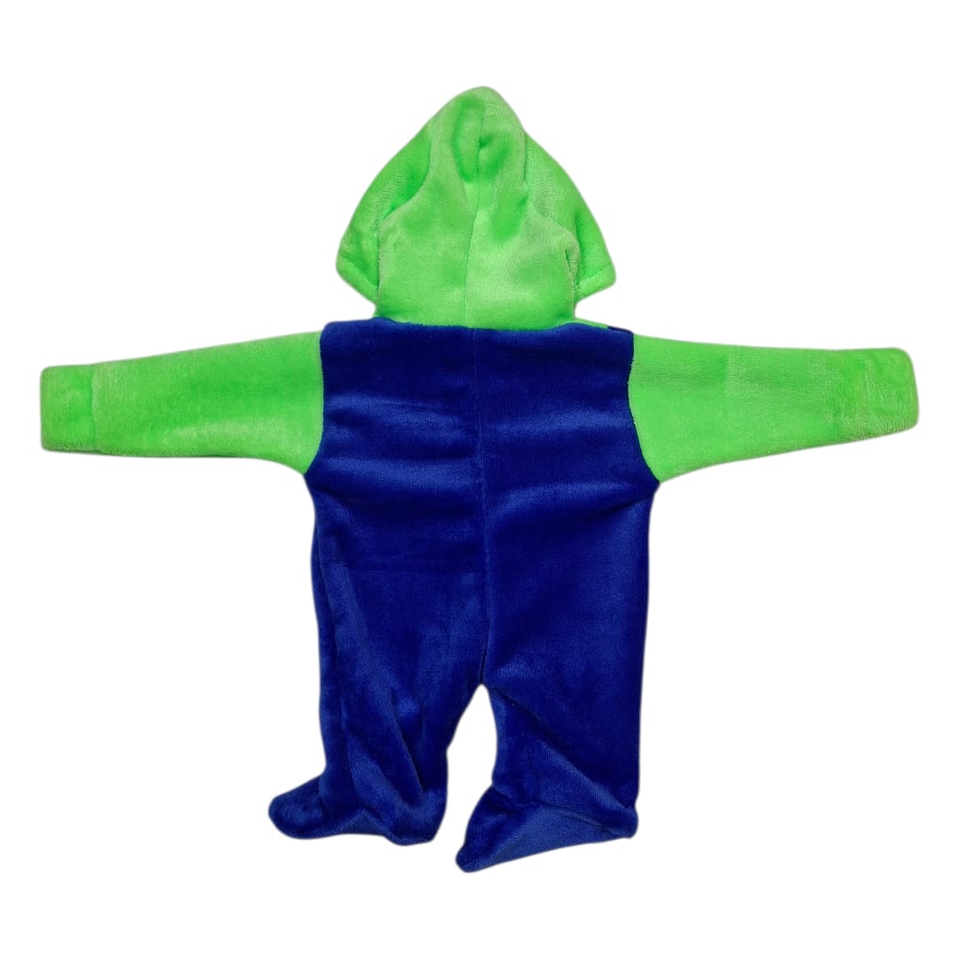 Disfraz Mameluco Suavecito Mod Luigi Película Mario Bros