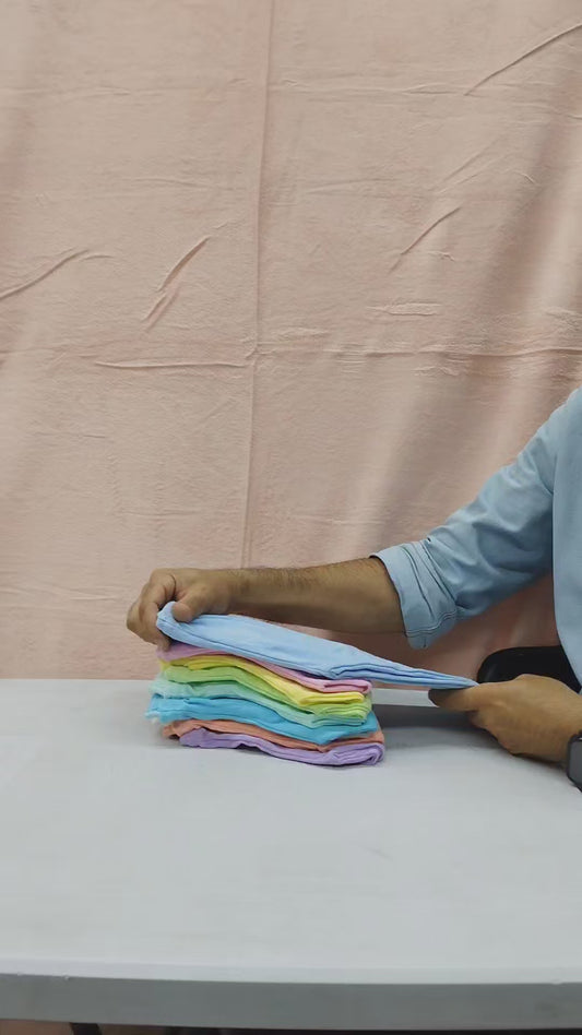 Juego 5 Pantalones colores pastel, bebés y niños de 0 a 4 años