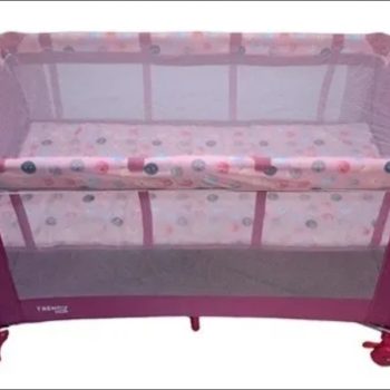 cuna corral mini rosa 2